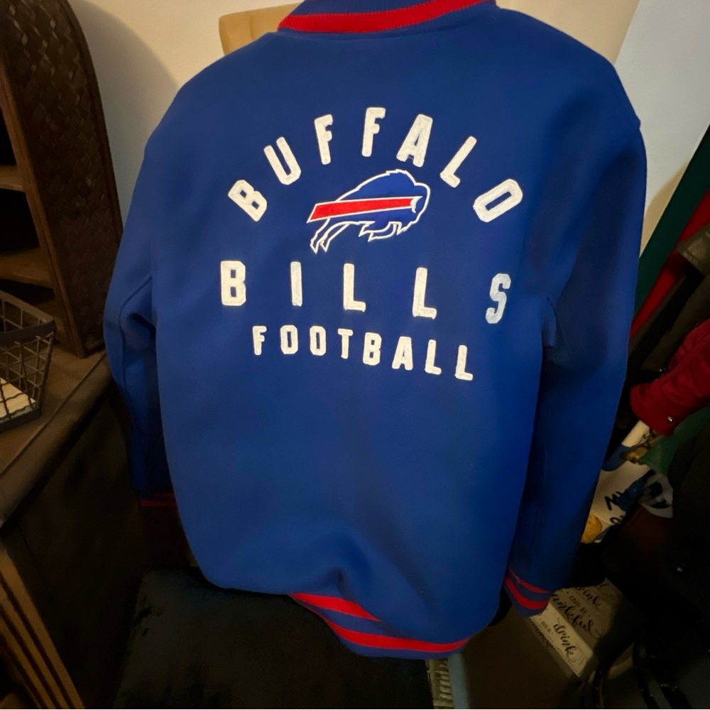 NFL Team Apparel Blue and Red Jacket